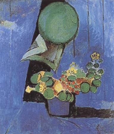 Henri Matisse Flowers and Sculpture (mk35)